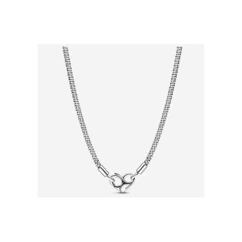 Collar Corazón Plateado
