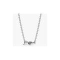 Collar 'Mom' con Corazón y Circonita