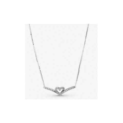 Collar Dije Corazón Brillante