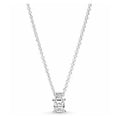 Collar Sofisticado con Cristal Cuadrado