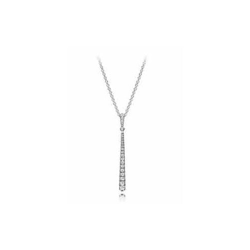 Collar con Colgante de tipo Diamantes