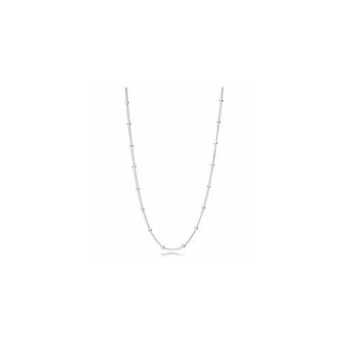 Collar con cuentas de plata