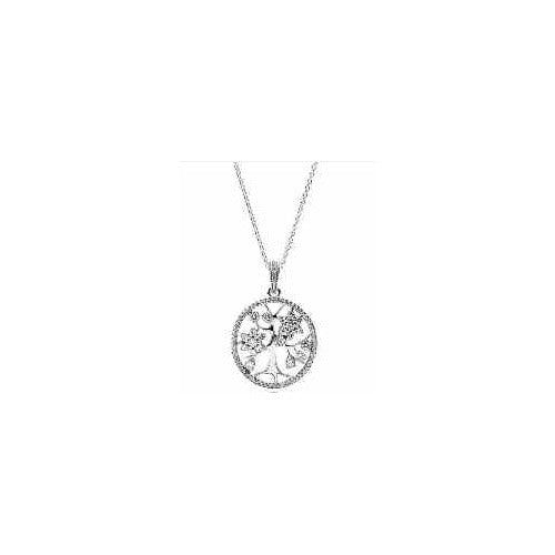 Collar Árbol de la Vida con Circonitas