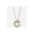 Collar con dije de luna y estrella