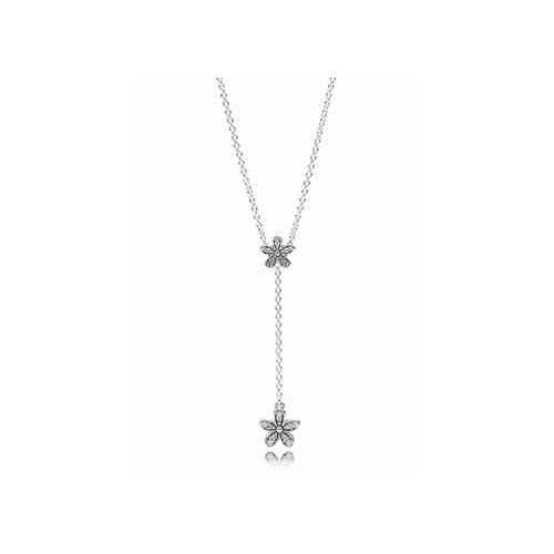 Collar Y de Flores Brillantes