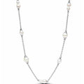 Collar de Plata con tipo Perlas Discretas