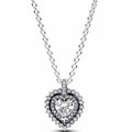 Collar Corazón Radiante con Circonita