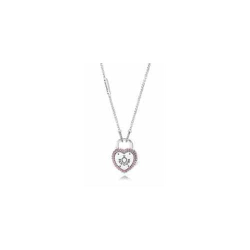 Collar Corazón Candado Love
