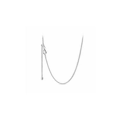 Cadena Serpiente Ajustable Plata