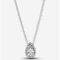 Collar con Dije de Gota de tipo Diamante