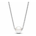 Collar con tipo Perla Blanca