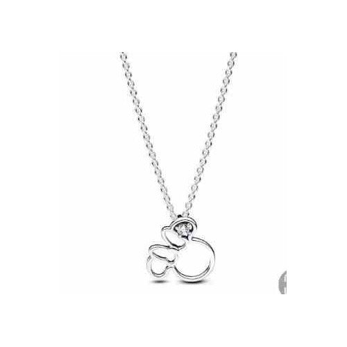 Collar Mickey Mouse Corazón con Circonita