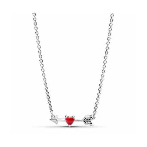 Collar Flecha y Corazón Cupido