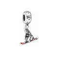Charm Snowboarder Copos de Nieve