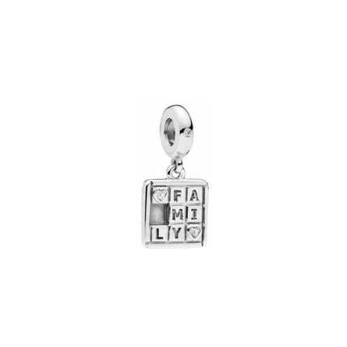 Charm "FAMILY" Corazones