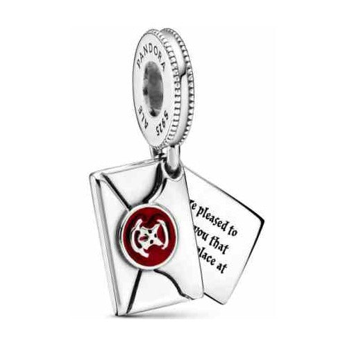 Charm Carta de Hogwarts con Sello Rojo