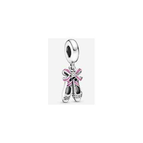 Charm Bailarinas de Ballet con Lazo Rosa