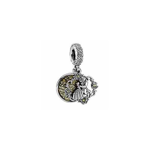 Charm "Bella y Bestia" en Plata Esterlina y Esmalte