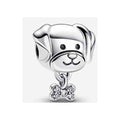 Charm Perrito con Hueso Brillante