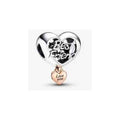 Charm Corazón Best Friend con Colgante 'Love You'