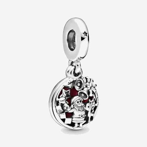 Charm Colgante de Navidad de Papá Noel