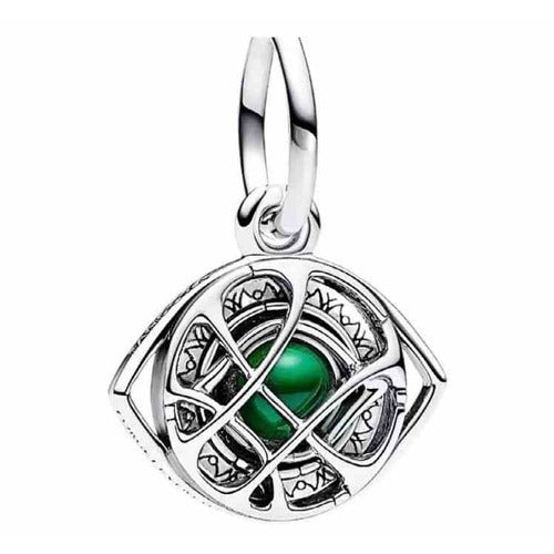 Charm "Ojo de Agamotto" con Piedra Verde