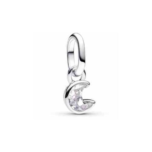 Charm Luna Creciente Brillante