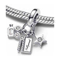 Charm "Hollywood Star" Plata 925