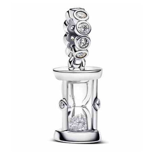 Charm Reloj de Arena con Circonitas