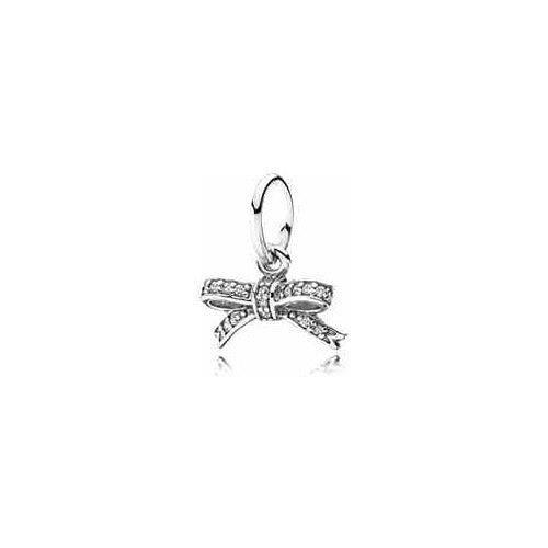 Charm Lazo Brillante de Plata