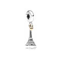 Charm Torre Eiffel Paris Bañado en Oro