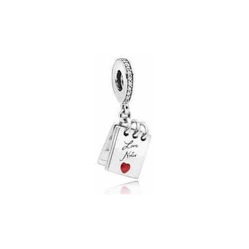 Charm "Love Notes" con corazón