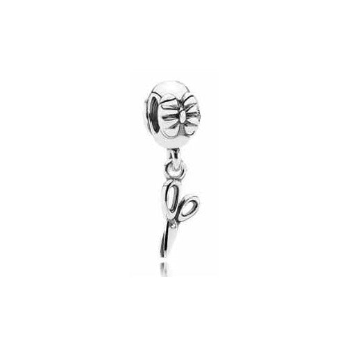 Charm Tijeras con Lazo Plata de Ley