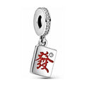 Charm Mahjong Rojo Brillante