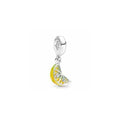 Charm Colgante Rodaja de Limón Brillante
