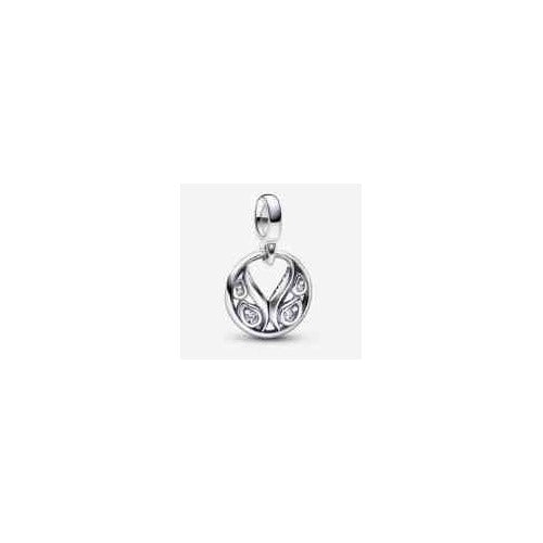 Charm "Mi Corazón" con Circonitas
