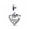 Charm "I Woof You" Corazón Perro