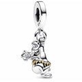 Charm Mono Colgante con Diamante