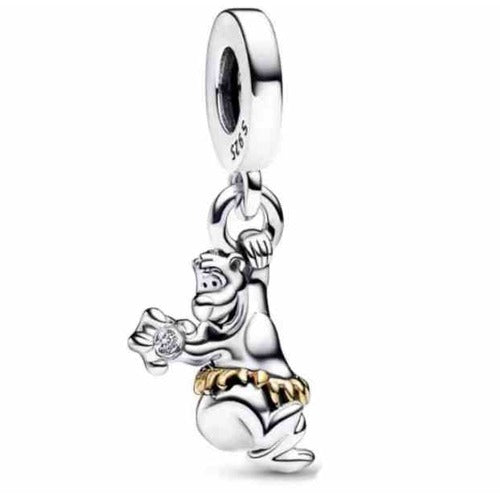Charm Mono Colgante con Diamante