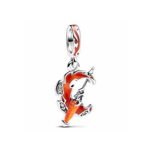 Charm Dragón Naranja