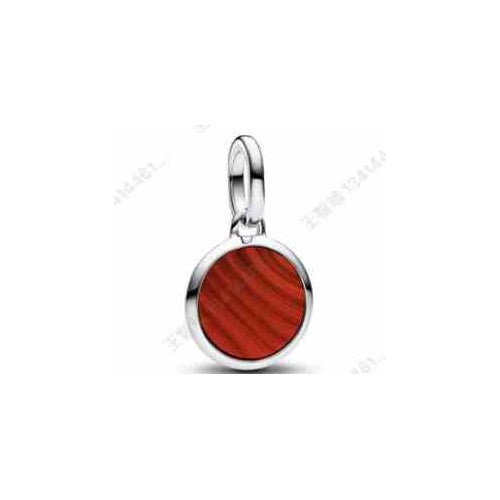 Charm Redondo Coral Rayado