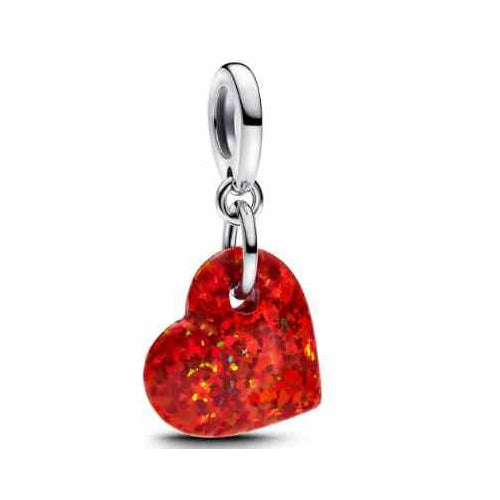 Corazón Rojo Brillante