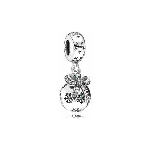 Charm Bola de Navidad Nevado