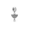 Charm Menorah Plata