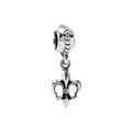 Dije Charm Flor de Lis Plateado