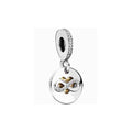 Charm Infinito y Corazón Dorado