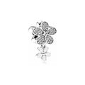 Charm Flores Brillantes Doble