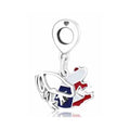 Charm Texas Flag con Diseño de Caballo