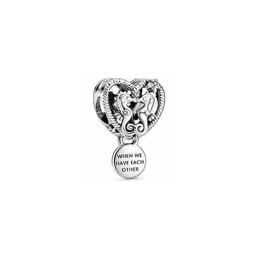 Charm Corazón Caballo Marino "When We Have Each Other"
