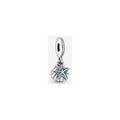 Charm Colgante Estrella de Mar y Concha Marina Brillante
